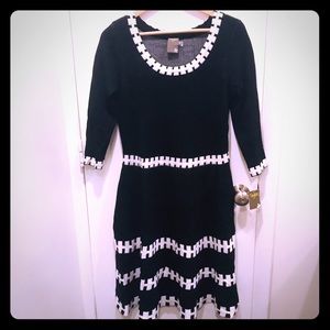 NWT Taylor Fit and Flare Sweater Dress